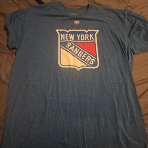 New York Rangers Blue Short Sleeve Tee